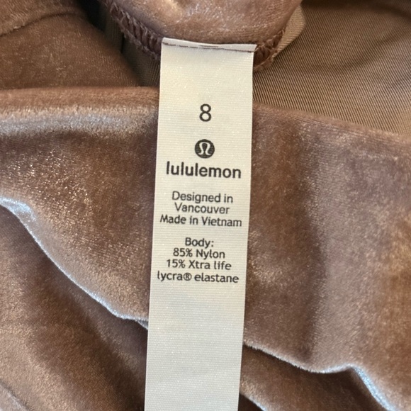 Lululemon Velvet Wunder Lounge High-Rise Tight 28” Size 8 - Picture 5 of 5